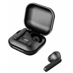Gembird Bluetooth TWS ieliekamās ausīs FitEar-X100Br, melnas