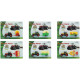 PIONEER die cast farm tractor play set, 6 asst., PT402