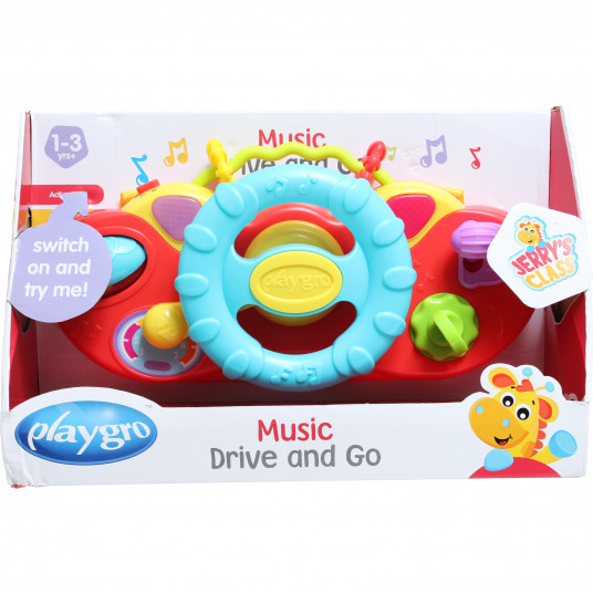 PLAYGRO muzikāla rotaļlieta Drive and Go, 0184477