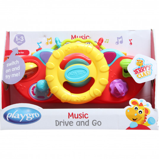 PLAYGRO muzikāla rotaļlieta Drive and Go, 0184477