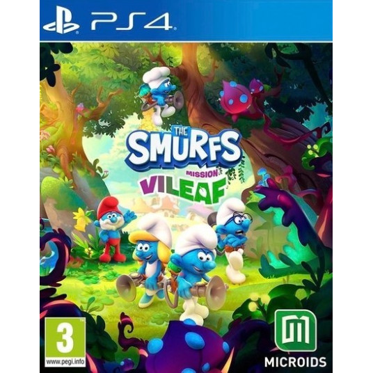 Datorspēle The Smurfs: Mission Vileaf - Smurftastic Edition PS4