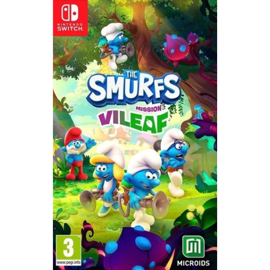 Datorspēle The Smurfs: Mission Vileaf - Smurftastic Edition Nintendo