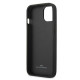 BMW BMHCP13MRSPPK Leather Back Case For Apple iPhone 13 Black