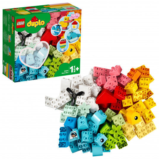 LEGO® 10909 DUPLO Classic Širdelės formos dėžė