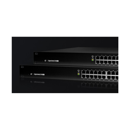 Ubiquiti Switch ES-24-250W Managed, Rack mountable, 1 Gbps (RJ-45) ports quantity 24, SFP ports quantity 2