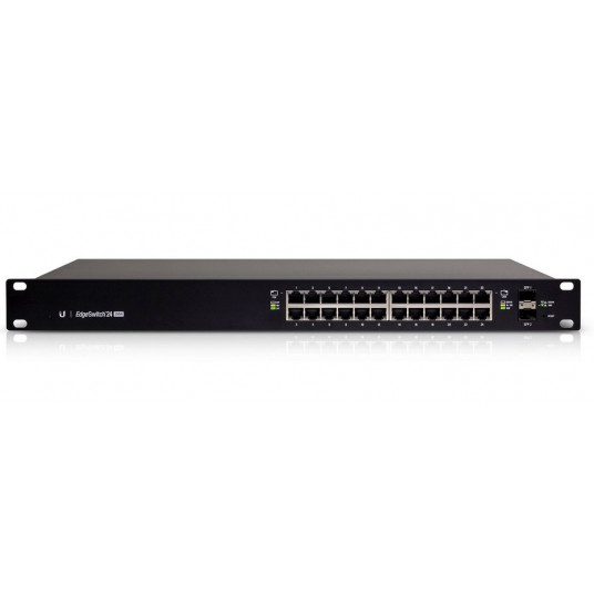 Ubiquiti Switch ES-24-250W Managed, Rack mountable, 1 Gbps (RJ-45) ports quantity 24, SFP ports quantity 2