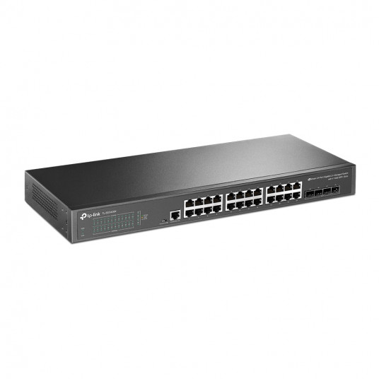 TP-LINK 24-Port 10/100/1000Mbps Desktop Network Switch SG3428X Managed, Desktop, SFP+ ports quantity 4