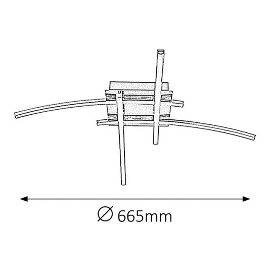 Iekarināmā lampa RABALUX Alexis 2503