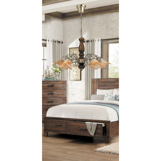 Iekarināmā lampa RABALUX Rustic 3 7095