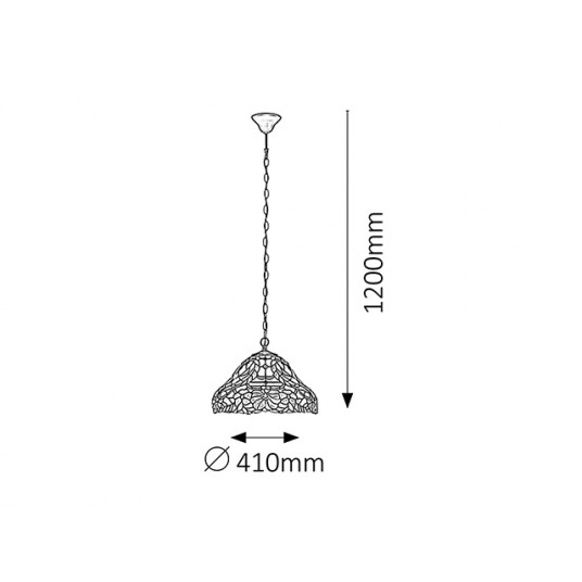 Iekarināmā lampa RABALUX Mirella 8086