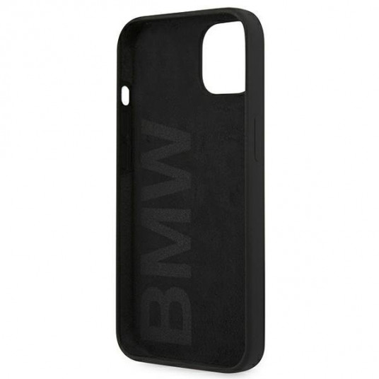 BMW BMHCP13SSILBK Hardcase Silicone For Apple iPhone 13 Mini Black