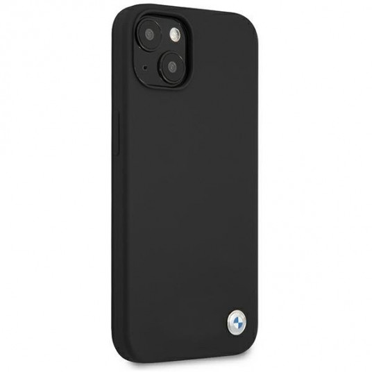 BMW BMHCP13MSILBK Hardcase Silicone For Apple iPhone 13 Black