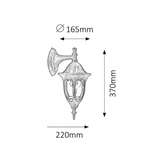 Sienas lampa RABALUX Milano 8371