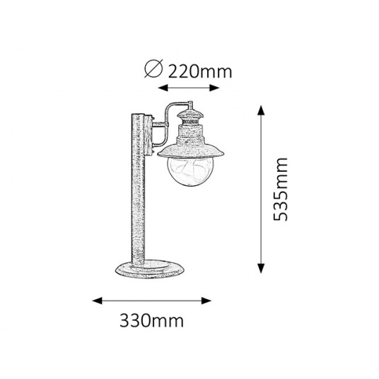 Stāvlampa RABALUX Odessa 8165