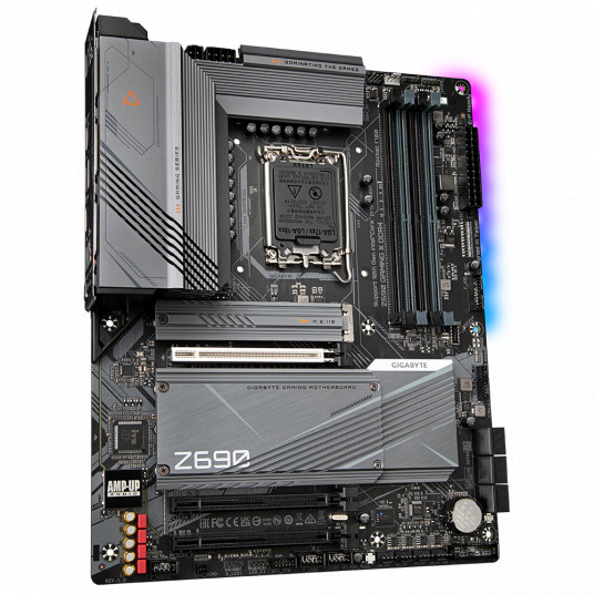 Gigabyte Z690 GAMING X DDR4 1.0 M/B Processor family Intel, Processor socket LGA1700, DDR4 DIMM, Memory slots 4, Supported hard disk drive interfaces 	SATA, M.2, Number of SATA connectors 6, Chipset Intel Z690 Express, ATX