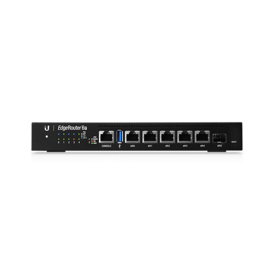 Komutators (switch) EdgeRouter 6P Ethernet (RJ-45)