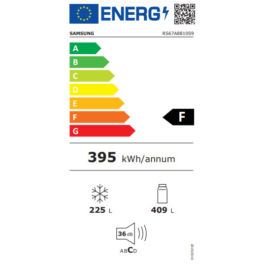 Divdurvju ledusskapis Samsung RS67A8810S9/EF + papildus atlaidi