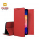 Mocco Smart Magnet Book Case For Samsung Galaxy S21 FE Red