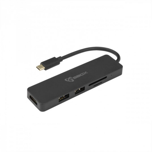Sbox TCA-51 USB Type-C-HDMI/USB-3.0/SD+TF