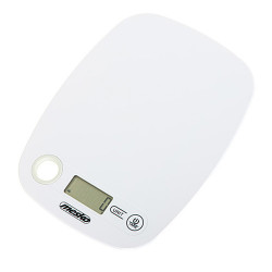 Mesko virtuves svari MS 3159w Maksimālais svars (ietilpība) 5 kg, Gradācija 1 g, Displeja tips LCD, Balts