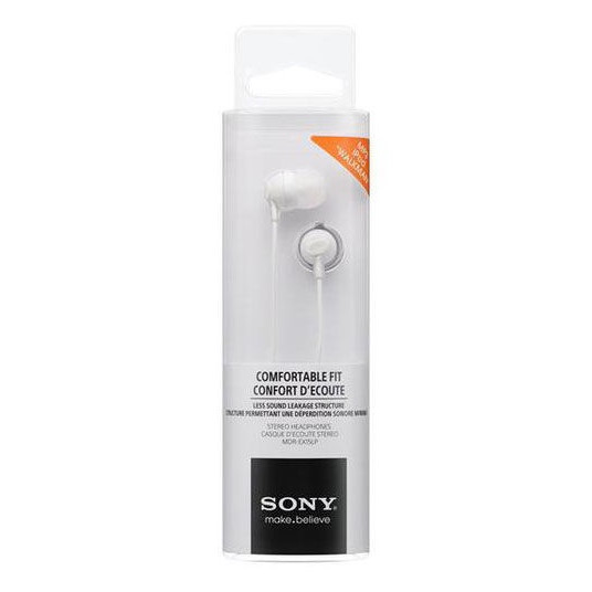 Austiņas Sony MDR-EX15LP White