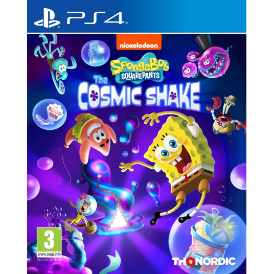 Datorspēle SpongeBob SquarePants: The Cosmic Shake PS4 (Izdošanas datums 2023-01-24)