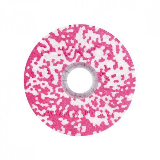 Masāžas rullītis Melnsroll MED, balts/rozā (mīksts) 30 cm