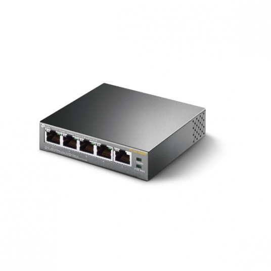TP-LINK Switch TL-SG1005P Unmanaged, Desktop, 1 Gbps (RJ-45) portu skaits 5, PoE portu skaits 4, Barošanas avota veids Ārējais