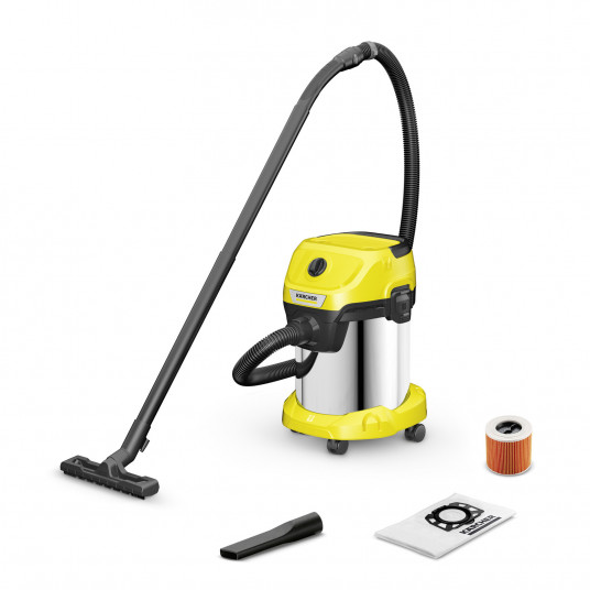 Mitrās un sausās tīrīšanas putekļu sūcējs Karcher WD 3 S V-17/4/20 (1.628-135.0)