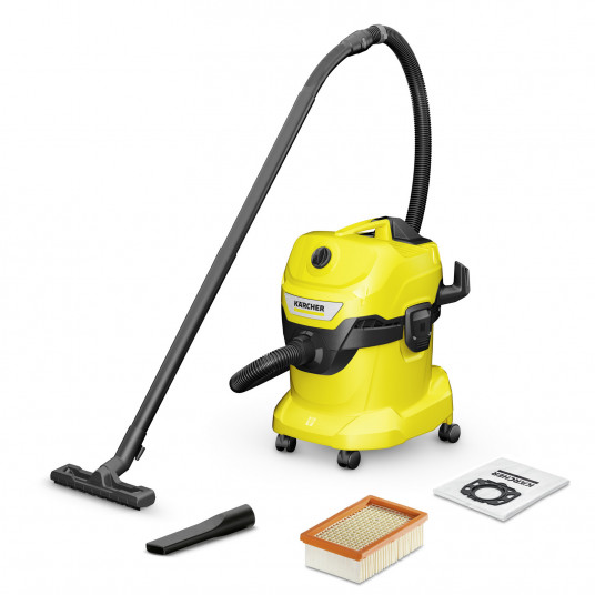 Mitrās un sausās tīrīšanas putekļu sūcējs Karcher WD 4 V-20/4/35 (1.628-204.0)