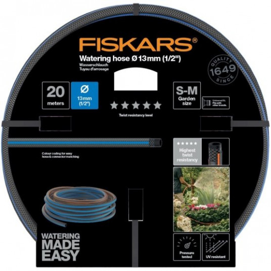 Šļūtene Fiskars 13mm (1/2") 20m Q5 (1027107)