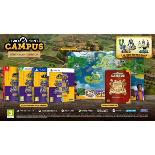 Datorspēle Two Point Campus Enrolment Edition PS4 (Release date 2022-05-17)