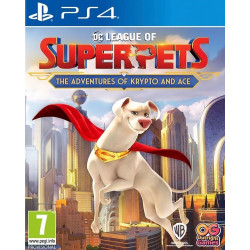 Datorspēle DC League of Super Pets: The Adventures of Krypto and Ace PS4 (Release date 2022-05-13)