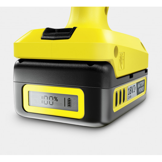 Bezvadu vidēja spiediena mazgātājs Karcher KHB 4-18 PLUS BATTERY SET (1.328-230.0)