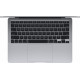 Portatīvais dators Apple MacBook Air 13.3" IPS, Apple M1 8C, RAM: 8GB, SSD: 256GB, Apple M1 7C, Mac OS, Space Gray, MGN63ZE/A/US