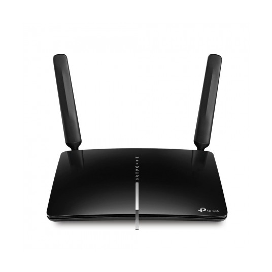 maršrutētājs (rūteris) TP-LINK + 4G LTE Archer MR600 802.11ac 300 + 867 Mbit / s, 10/100/1000 Mbit / s Ethernet LAN (RJ-45) pieslēgvietu 3, 4G, Rodmenys 2xDetachable, LTE CAT 6