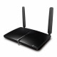 maršrutētājs (rūteris) TP-LINK + 4G LTE Archer MR600 802.11ac 300 + 867 Mbit / s, 10/100/1000 Mbit / s Ethernet LAN (RJ-45) pieslēgvietu 3, 4G, Rodmenys 2xDetachable, LTE CAT 6