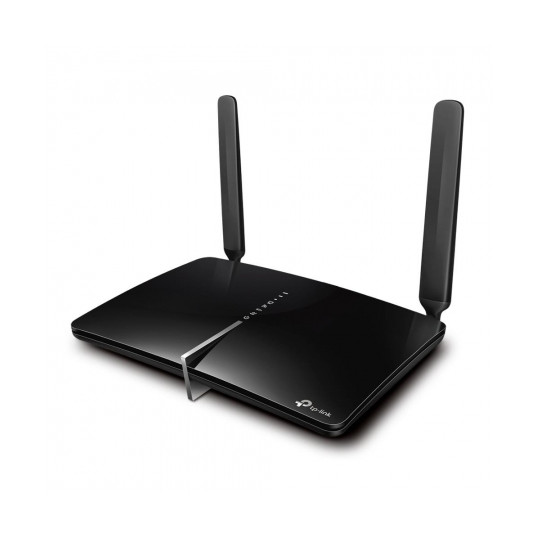 maršrutētājs (rūteris) TP-LINK + 4G LTE Archer MR600 802.11ac 300 + 867 Mbit / s, 10/100/1000 Mbit / s Ethernet LAN (RJ-45) pieslēgvietu 3, 4G, Rodmenys 2xDetachable, LTE CAT 6