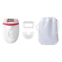 Philips Satinelle Essential Corded compact epilator BRE255/00 With opti-light for legs + 3 accessories