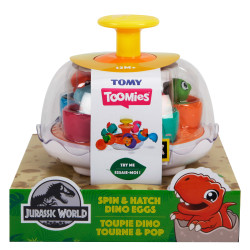 TOMY spēle  Spin & Hatch Dino Eggs, E73252