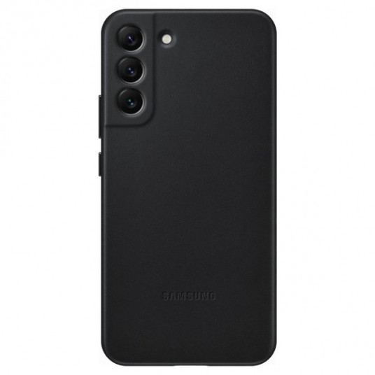 Vāciņš Samsung Galaxy S22 Plus Leather Cover Black VS906LBE