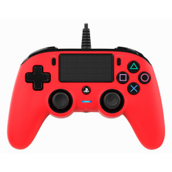 Spēļu panelis Nacon Compact Controller PS4, Wired, Red