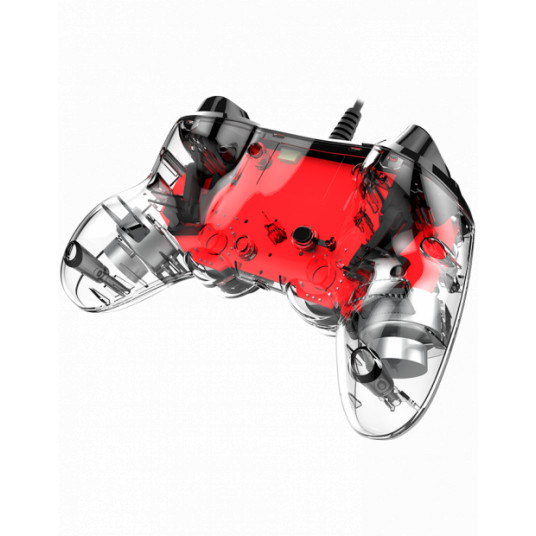 Spēļu panelis Nacon Illuminated Compact Controller PS4, Wired, Light Red