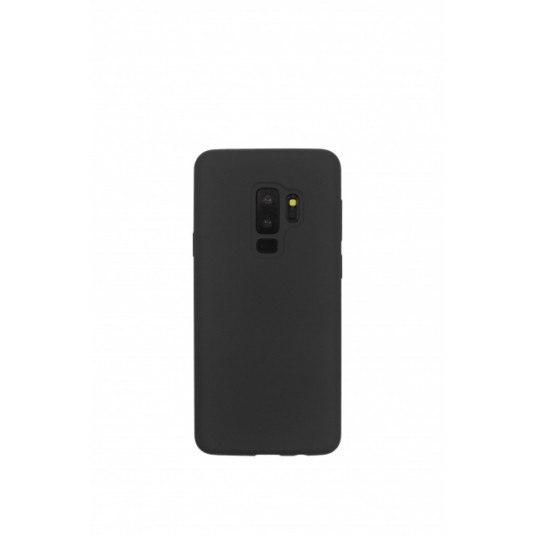 Standarta aizsardzības silikona aizmugurējais vāciņš Galaxy S9 Plus (Black)