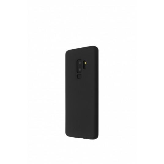 Standarta aizsardzības silikona aizmugurējais vāciņš Galaxy S9 Plus (Black)