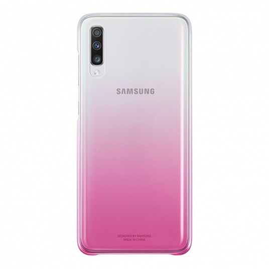 AA705CPE Gradation aizmugurējais vāciņš Galaxy A70 (rozā)