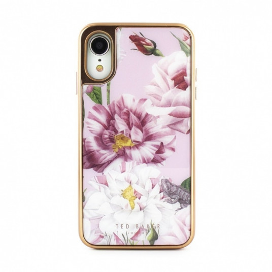 Premium rūdīta stikla aizmugurējais vāciņš iPhone XR Iguasu (rozā)
