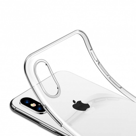 Nake Back Cover iPhone XS MAX (caurspīdīga)