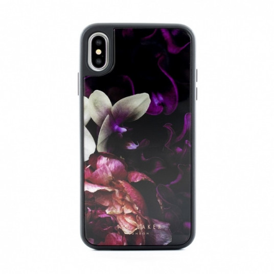 Premium rūdīta stikla aizmugurējais vāciņš iPhone XS Max Splendor (Black)