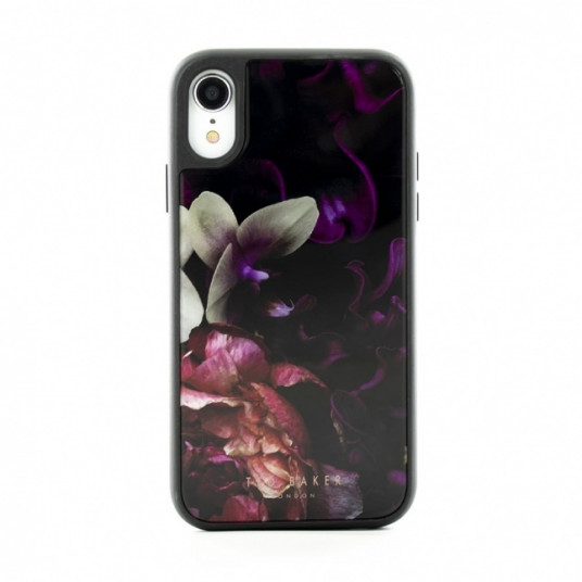 Premium rūdīta stikla aizmugurējais vāciņš iPhone XR Splendor (Black)